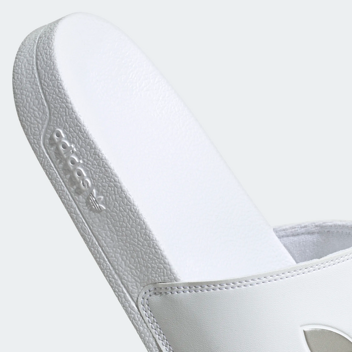 Adidas silver best sale sliders