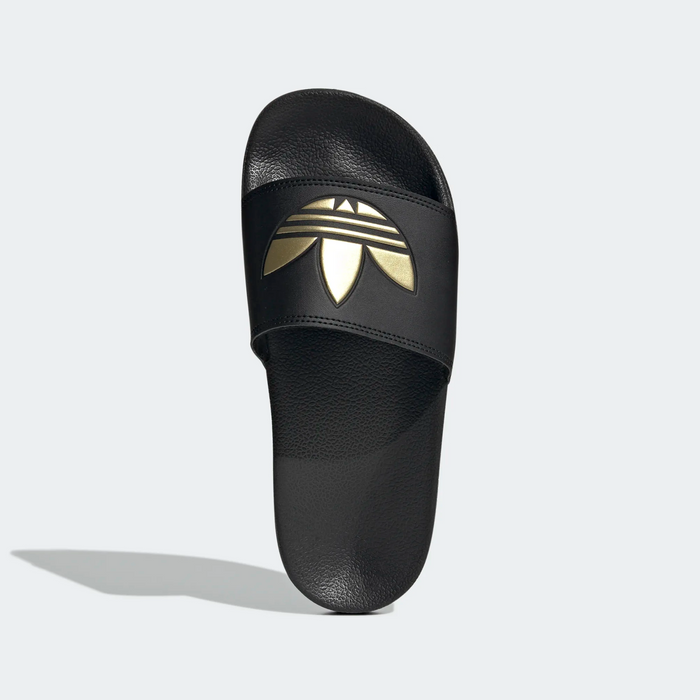 Adidas Women s Adilette Lite Slides Core Black Matte Gold Just For Sports