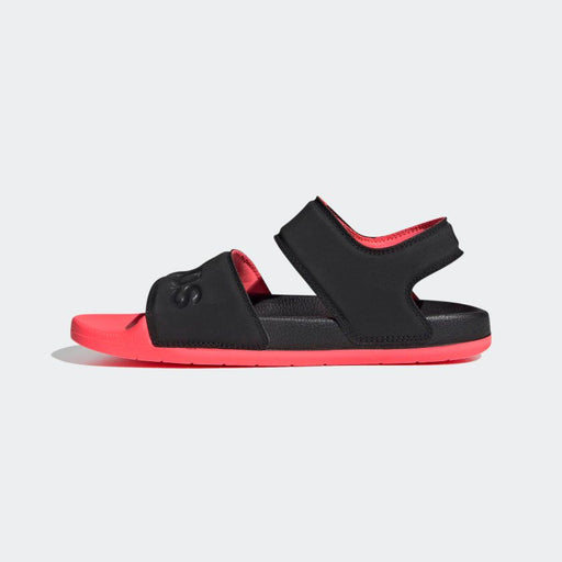 Adidas Women's Adilette Sandals - Core Black / Signal Pink Just For Sports