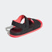 Adidas Women's Adilette Sandals - Core Black / Signal Pink Just For Sports