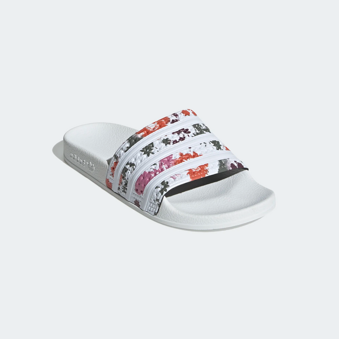 Adidas adilette 2025 floral slides