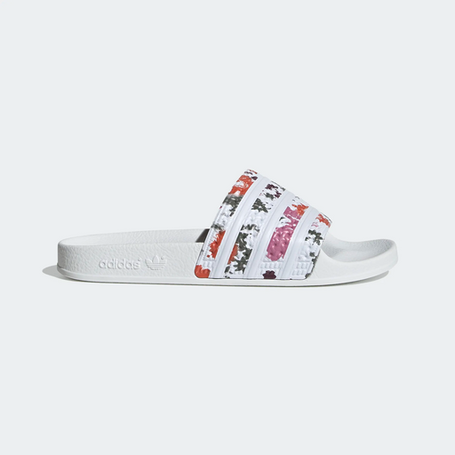 Adidas Women s Adilette Slides Cloud White Floral Just For Sports
