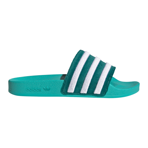 Adidas Women s Adilette Slides Mint Green White Just For Sports