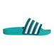 Adidas Women's Adilette Slides - Mint Green / White Just For Sports