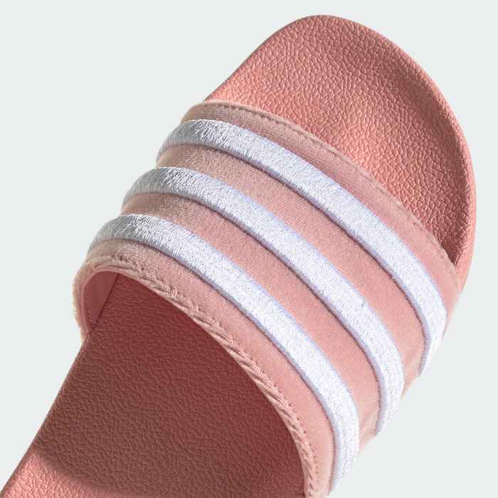 Adidas Women s Adilette Slides Wonder Mauve Cloud White Just