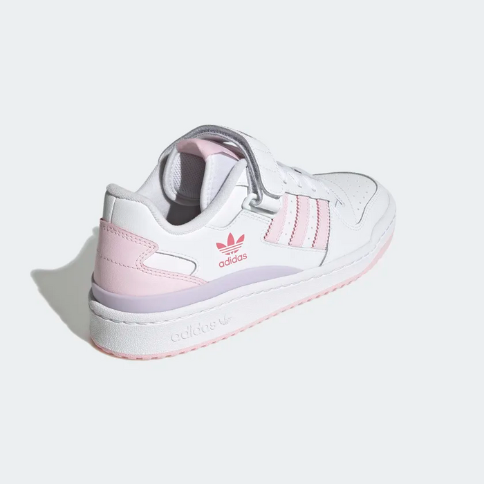 Adidas Women's Forum Low Shoes - Cloud White / Clear Pink / Rose Tone Just For Sports
