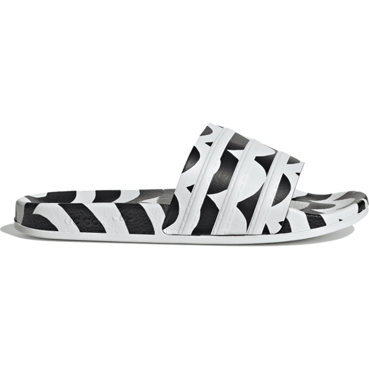 Adidas Women s Marimekko Adilette Slides Core Black Cloud