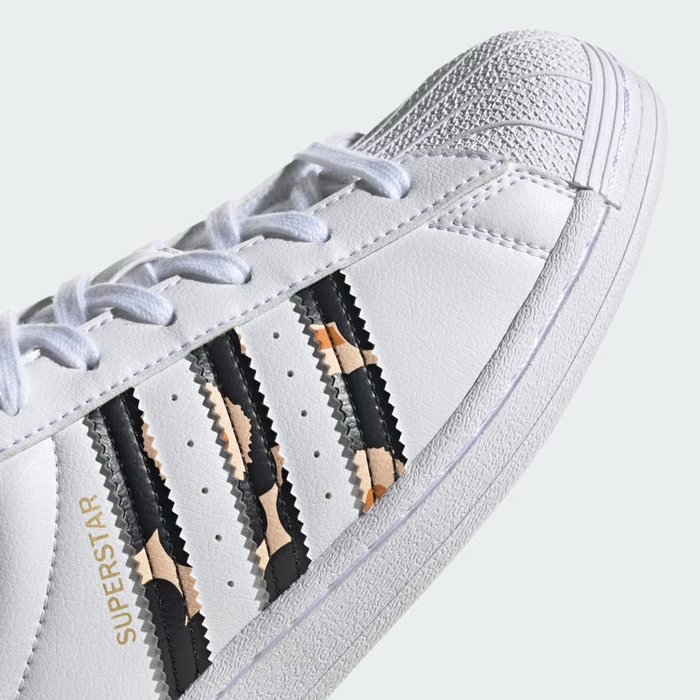 Adidas Women's Originals Superstar Shoes - White / Black / Gold — Just For  Sports