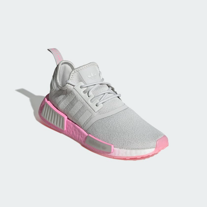 Adidas NMD R1 - Grey One / Bliss Pink / Cloud White — Just For Sports