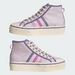 Adidas Women's Nizza Platform Mid Shoes - Almost Pink / Pulse Lilac / Wonder White Just For Sports