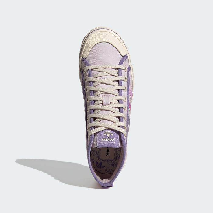 Adidas Women's Nizza Platform Mid Shoes - Almost Pink / Pulse Lilac / Just For Sports Adidas Women's Nizza Platform Mid Shoes - Almost Pink / Pulse Lilac / Just For Sports