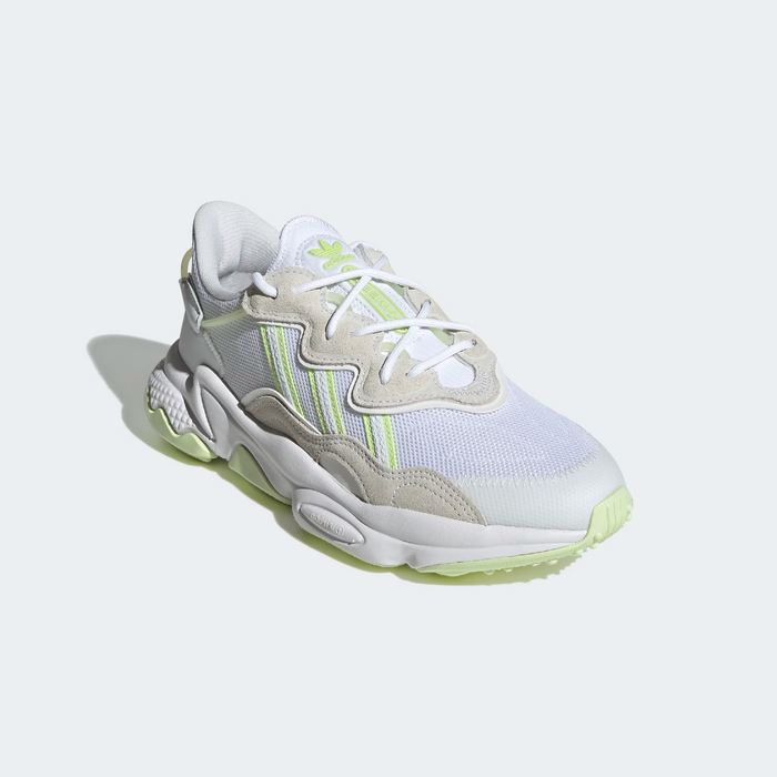 Adidas Women's Ozweego Shoes - Cloud White / Almost Lime / Pulse Lime Just For Sports