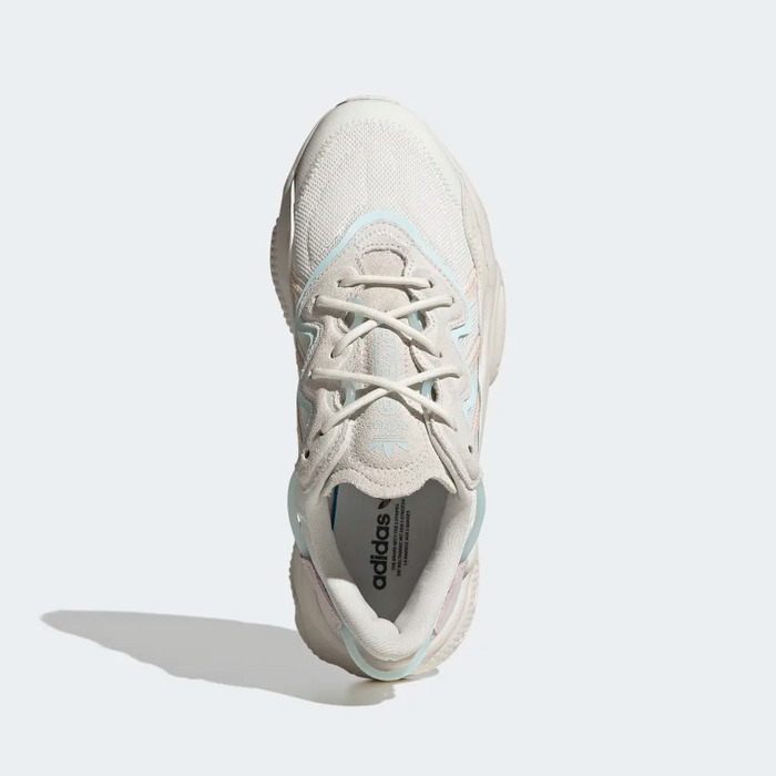 Adidas Women's Ozweego Shoes - Cloud White / Bliss Orange / Almost Blu Just For Sports Adidas Women's Ozweego Shoes - Cloud White / Bliss Orange / Almost Blu Just For Sports