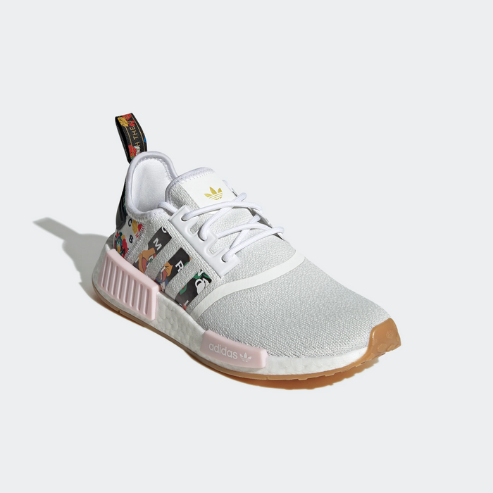 Adidas Women s Rich Mnisi NMD R1 Shoes Cloud White Clear Pink