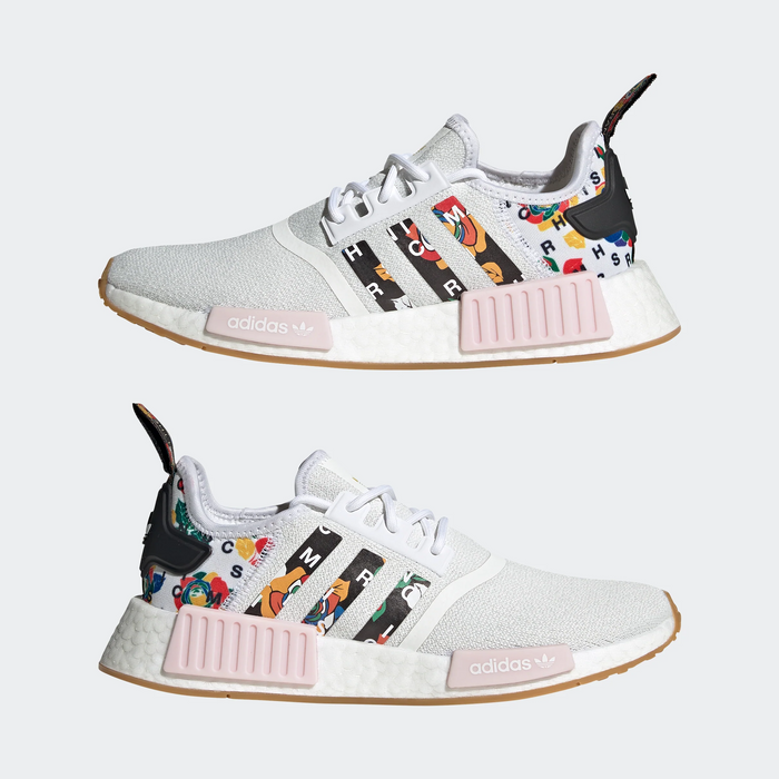 Adidas Women s Rich Mnisi NMD R1 Shoes Cloud White Clear Pink
