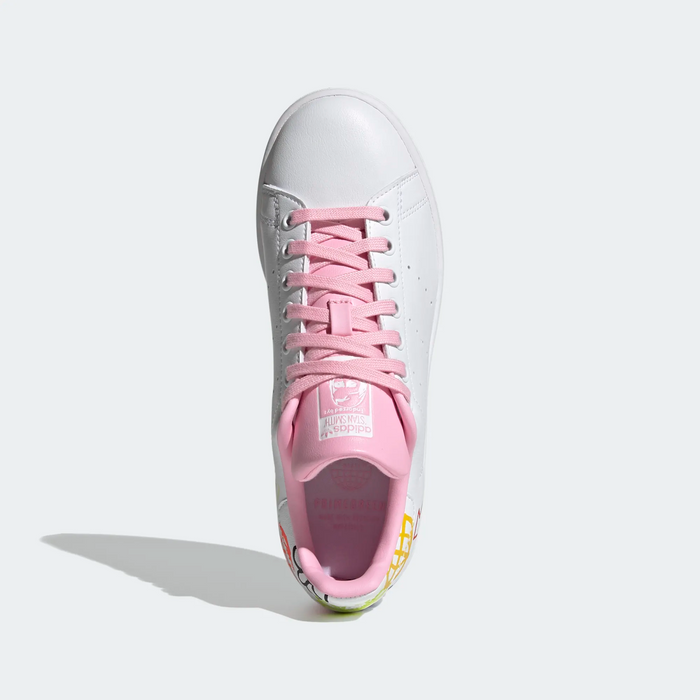 Adidas Women\'s Stan Smith Shoes - Cloud White / True Pink — Just For Sports