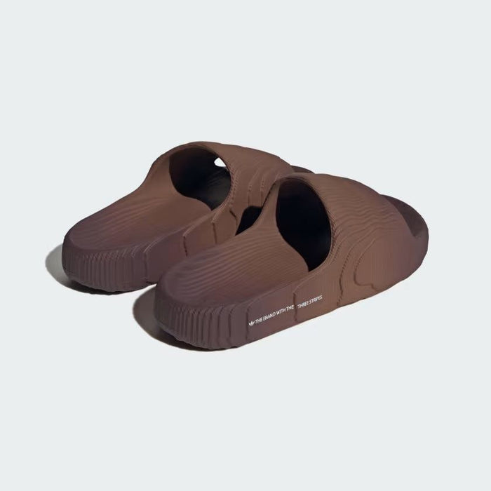 Adidas Men's Adilette 22 Slides -Brown