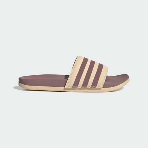 Adilette cloudfoam plus stripes slides womens discount