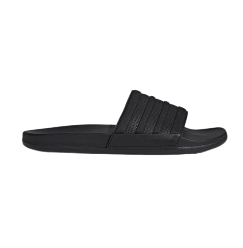 Adidas Men's Adilette Comfort Slides Shoes - Triple Black Just For Sports Adidas Men's Adilette Comfort Slides Shoes - Triple Black Just For Sports