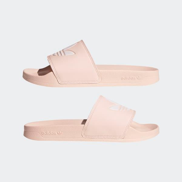 Adidas Women's Adilette Lite Slides - Pink Tint / Cloud White / Pink Tint