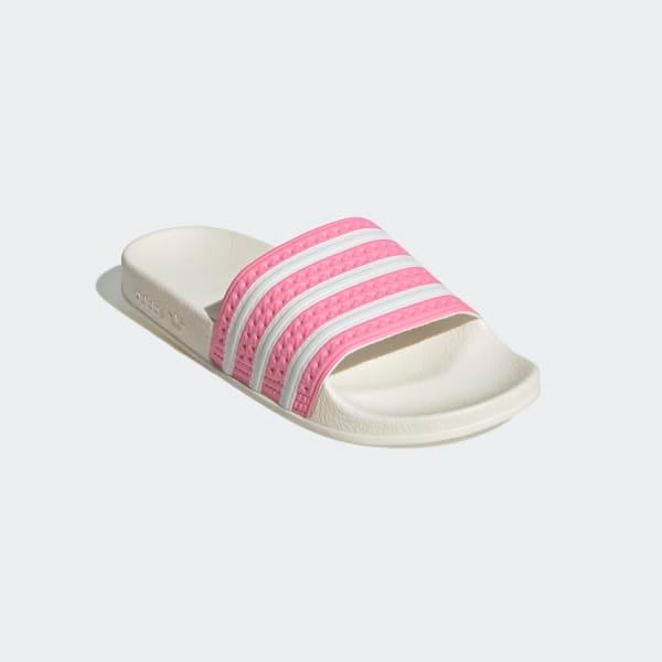 Adidas Women s Adilette Slides Bliss Pink Cloud White Off White Just For Sports