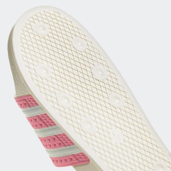 Adidas Women's Adilette Slides - Bliss Pink / Cloud White / Off White