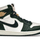 Nike Women's Air Jordan 1 Retro High Og Shoes - Pale Ivory / Pro Green / Fir / Coconut Milk