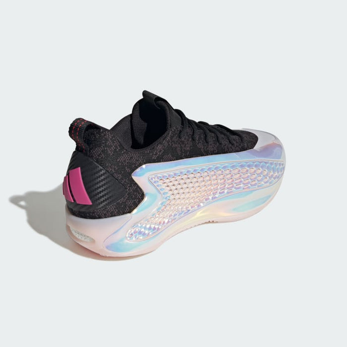 Adidas Men's Anthony Edwards 1 Low Shoes - Core Black / Almost Pink / Lucid Fuchsia - Just For Sports