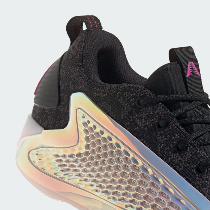 Adidas Men's Anthony Edwards 1 Low Shoes - Core Black / Almost Pink / Lucid Fuchsia - Just For Sports