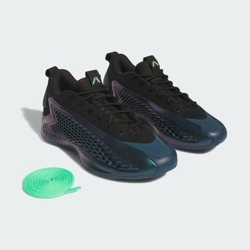 Adidas Men's Anthony Edwards 1 Low Shoes - Arctic Night / Core Black / Scream Green - Just For Sports