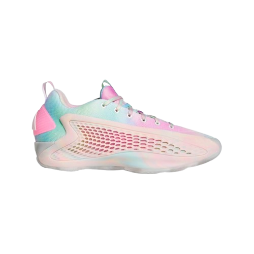 Adidas Men's Anthony Edwards 1 Low Shoes - Cloud White / Acid Adidas Men's Anthony Edwards 1 Low Shoes - Cloud White / Acid