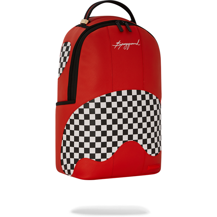 Sprayground Rogue Racer Backpack - Red / Black / White