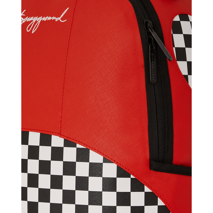 Sprayground Rogue Racer Backpack - Red / Black / White