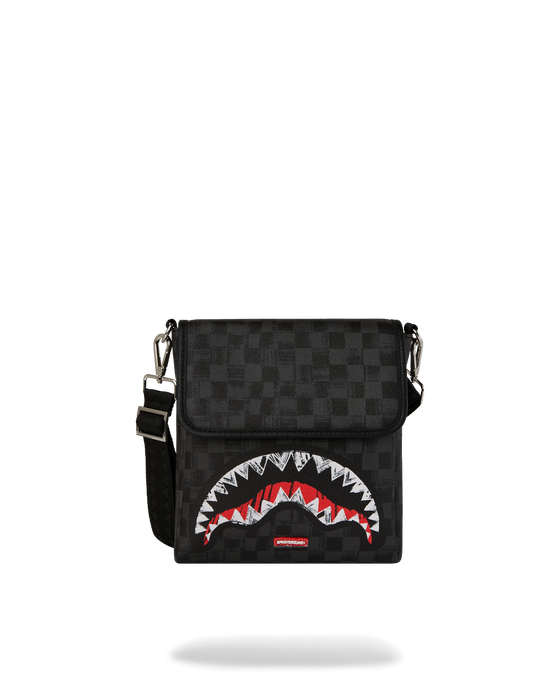 Sprayground Midnight Shadow Messenger Sling Bag - Just For Sports