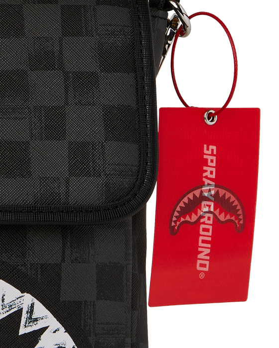 Sprayground Midnight Shadow Messenger Sling Bag - Just For Sports