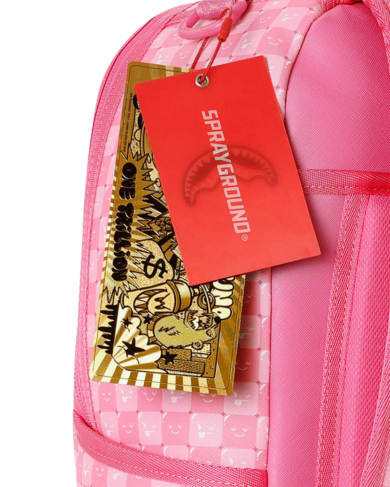 Sprayground Shinobi Sharks In Paris (Pink) Backpack Bag - Just For Sports