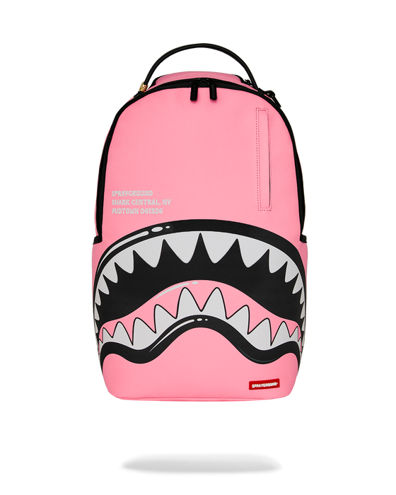 Sprayground Shark Central Bubble Shark (Pink) Backpack Bag - Just For Sports