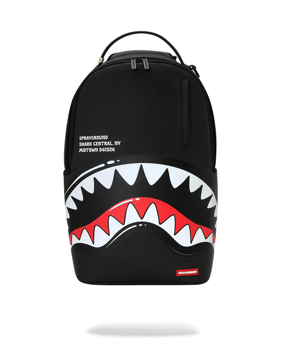 Sprayground Shark Central Bubble Shark (Blk) Backpack Bag - Just For Sports