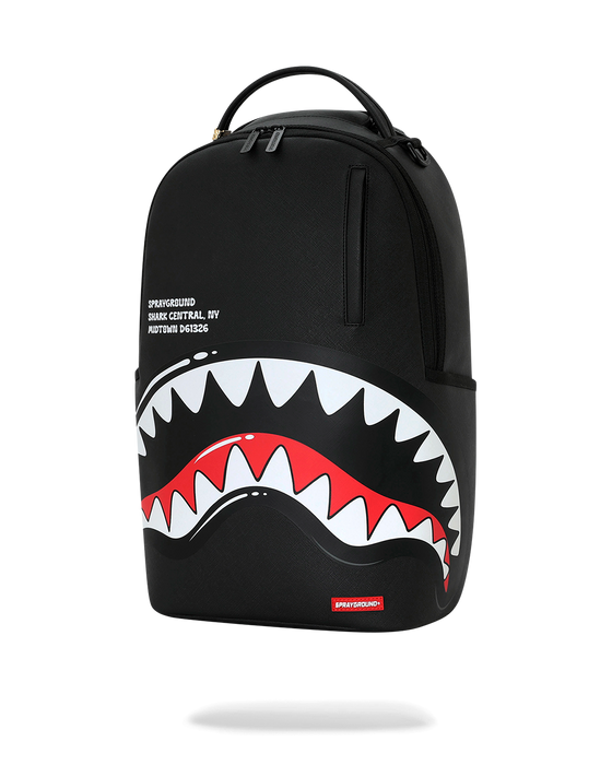 Sprayground Shark Central Bubble Shark (Blk) Backpack Bag - Just For Sports
