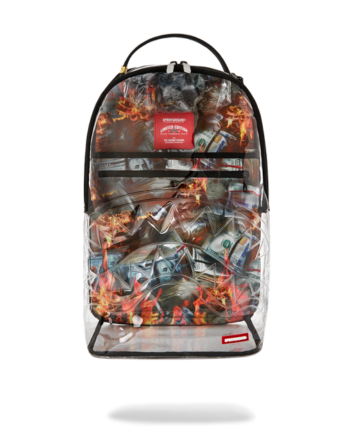 Sprayground Stay Up - Clear Backpack Bag - Just For Sports