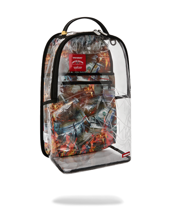 Sprayground Stay Up - Clear Backpack Bag - Just For Sports