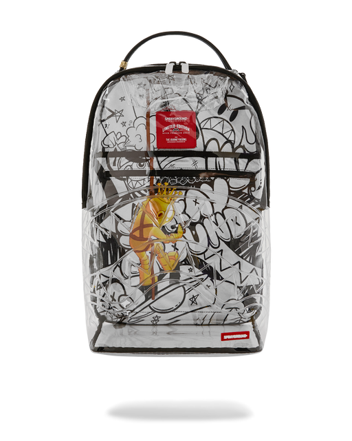 Sprayground Clear Dlx Backpack - Astromane Sky Writer Bag - Just For Sports
