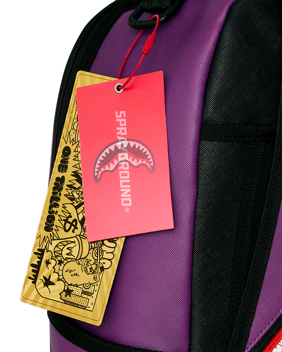 Sprayground Shark Central Bubble Shark (Prple) Backpack Bag - Just For Sports