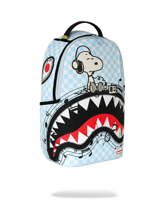 Sprayground Peanuts Snoopy Tuned Up & Tuned Out Backpack Bag - Just For Sports