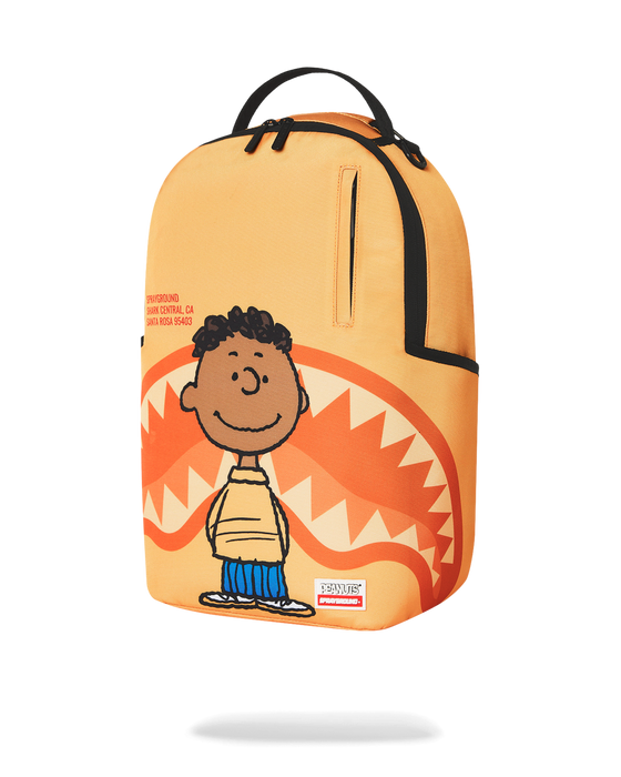 Sprayground Peanuts Franklin Shark Central Backpack Bag - Just For Sports