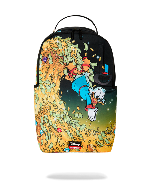 Sprayground Scrooge Mcduck Official Collab - Money Rider Backpack Bag - Just For Sports