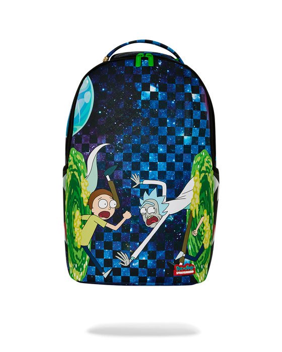 Sprayground Rick And Morty Portal Jumping Backpack Bag - Just For Sports