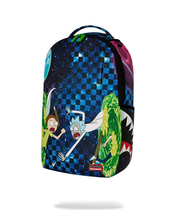 Sprayground Rick And Morty Portal Jumping Backpack Bag - Just For Sports