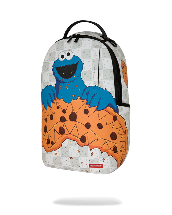 Sprayground Sesame Street Biggg Cookie Monster Backpack Bag - Just For Sports