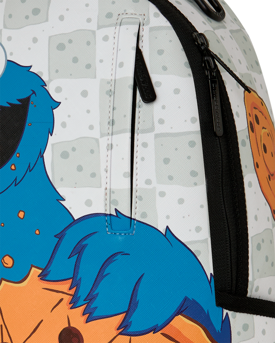 Sprayground Sesame Street Biggg Cookie Monster Backpack Bag - Just For Sports